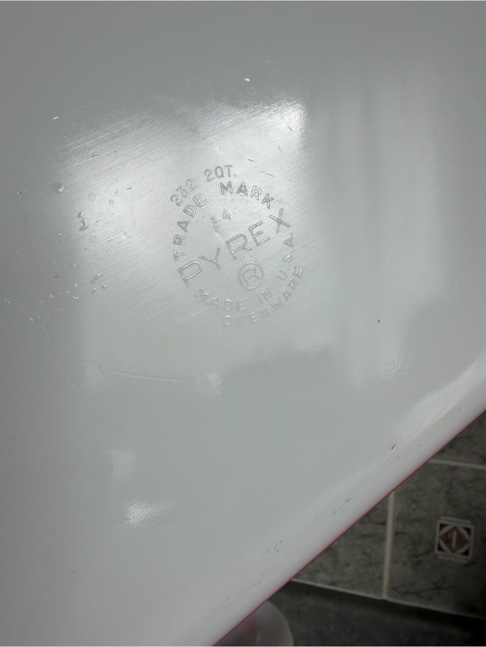Vintage Pyrex 232 - Picture 6 of 8